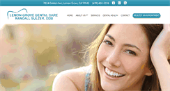 Desktop Screenshot of lemongrovedentalcare.com