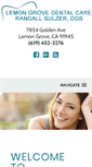 Mobile Screenshot of lemongrovedentalcare.com
